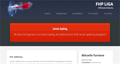 Desktop Screenshot of fhp-liga.de