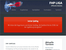 Tablet Screenshot of fhp-liga.de